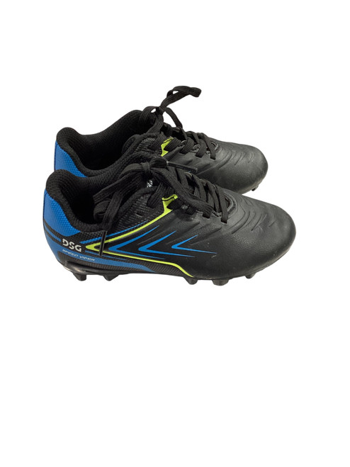 Vist Large View of Product Image Which is Used DSG Soccer Cleats Black Youth 09.0