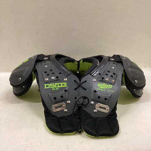 Vist Large View of Product Image Which is Used Schutt DSFLEX 28-30 FB Shoulder Pads Black SM