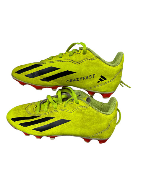 Vist Large View of Product Image Which is Used Adidas Soccer Cleats Yellow Youth 13.0