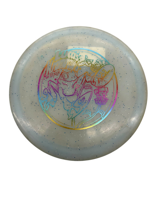 Vist Large View of Product Image Which is Used AGL DISCS LOCUST LUCAS KRAMARCZUK Disc Golf Driver Grey