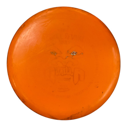 Vist Large View of Product Image Which is Used Innova WOMBAT 3 Disc Golf Mid Range Orange
