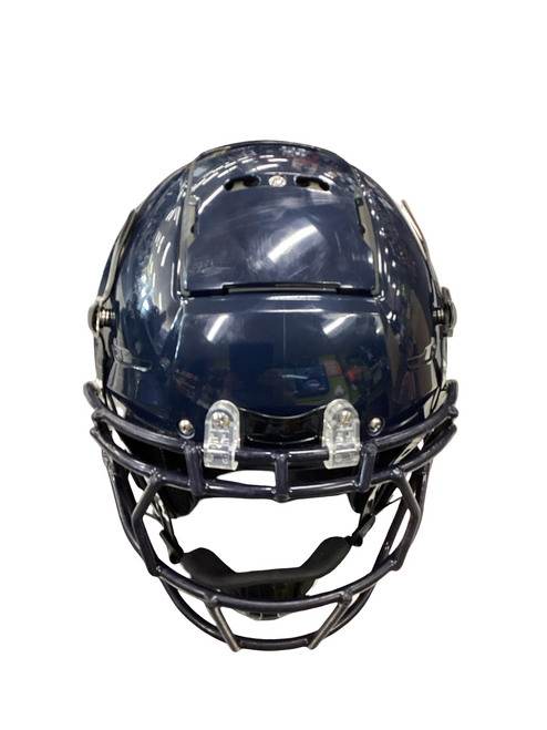 Vist Large View of Product Image Which is Used Schutt F7 FB Helmet Navy Blue LG