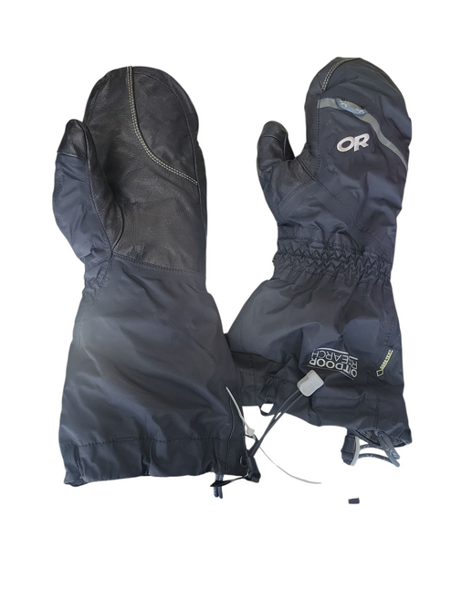 Used OUTDOOR RERSEARCH GLOVES Outerwear Mens Gloves Black SM 11708-S000183920 Vist Large View of Product Image Which is Used OUTDOOR RERSEARCH GLOVES Outerwear Mens Gloves Black SM