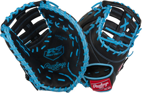 Vist Large View of Product Image Which is Rawlings R9 1st Base Mitt 13" #R9DCT-10BCB