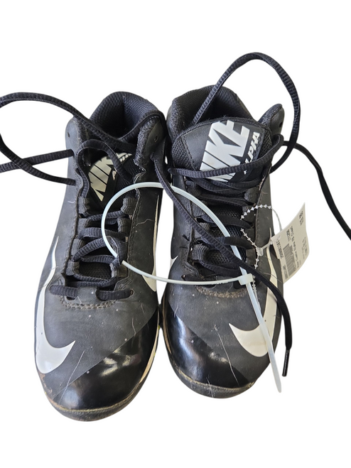 Vist Large View of Product Image Which is Used Nike Jr FB Cleats Black Junior 01.5
