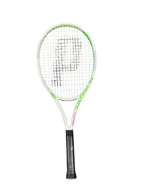 Vist Large View of Product Image Which is Used Prince WARRIOR 100 Adult Tennis Racquet Grey 4"