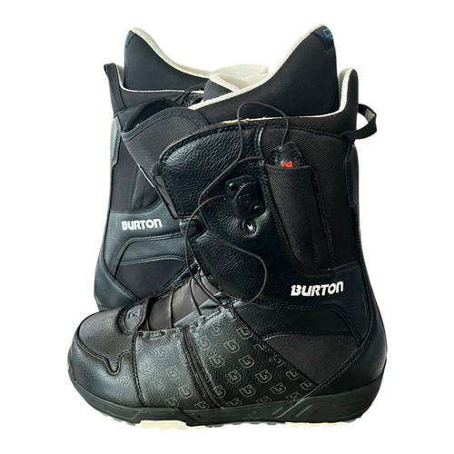 Vist Large View of Product Image Which is Used Burton MOTO Mens Snowboard Boots Black Senior 11