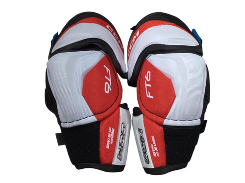 Vist Large View of Product Image Which is Used CCM FT6 Junior Hockey Elbow Pads Large
