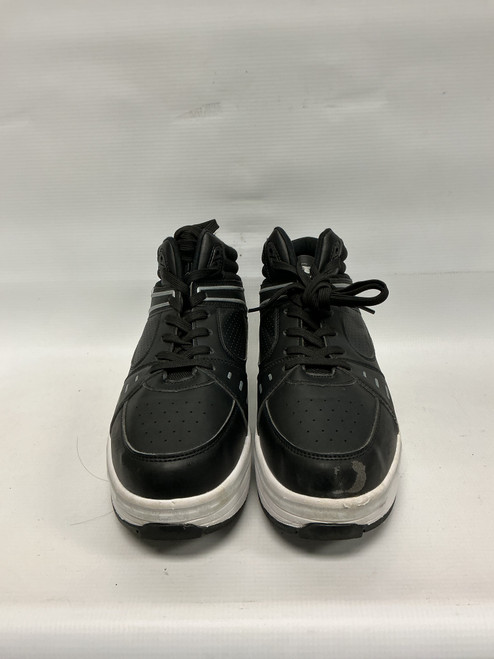 Vist Large View of Product Image Which is Used ROLLER SKATE SHOES Senior Roller Quad Skates Black Senior 8.5