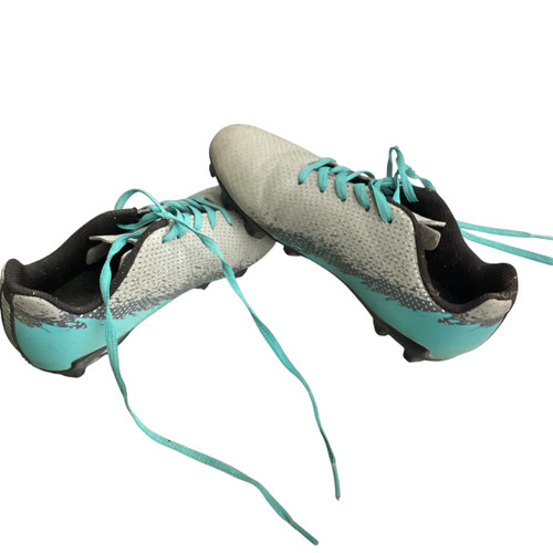 Vist Large View of Product Image Which is Used Dsg Soccer Cleats Grey Junior 01