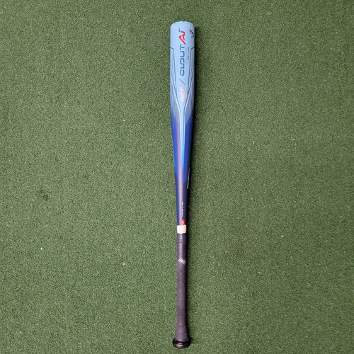 Vist Large View of Product Image Which is Used Rawlings CLOUT AI 2024 BB/SB High School -3 Bat 33"