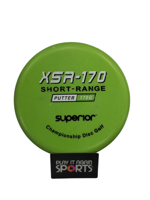 Vist Large View of Product Image Which is Used SUPERIOR Disc Golf Putter Green