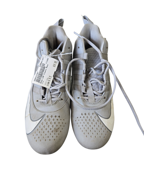 Vist Large View of Product Image Which is Used Nike LAX Cleats Mens Grey Senior 9.5