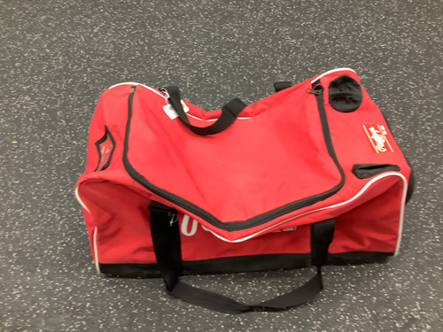 Vist Large View of Product Image Which is Used Rawlings BB/SB Player Carry Bag Red