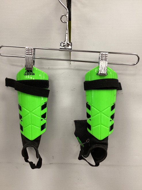 Vist Large View of Product Image Which is Used Adidas Soccer Shin Guards Youth Green SM
