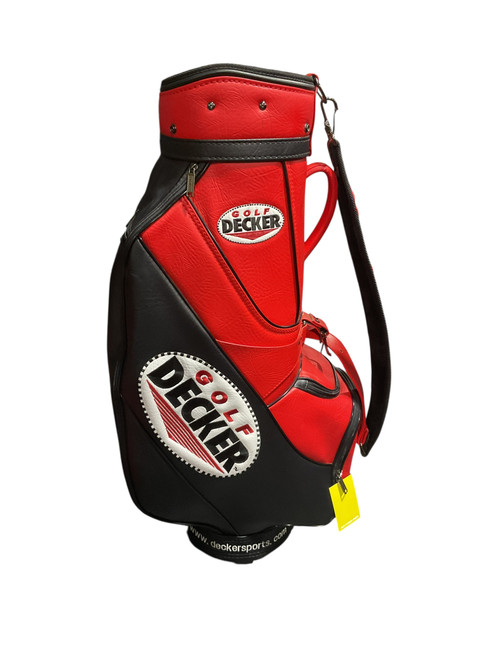 Vist Large View of Product Image Which is Used RED DECKER BAG Mens Stand Bag Red