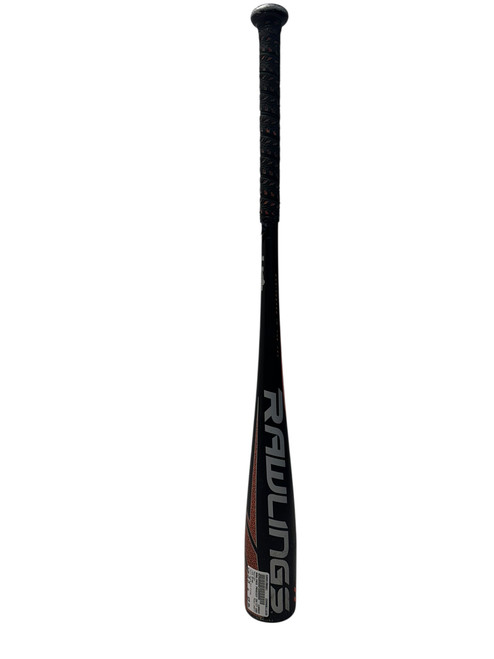 Vist Large View of Product Image Which is Used Rawlings USDP11 BB/SB USA 2 5/8 Bat Black And Orange 28"