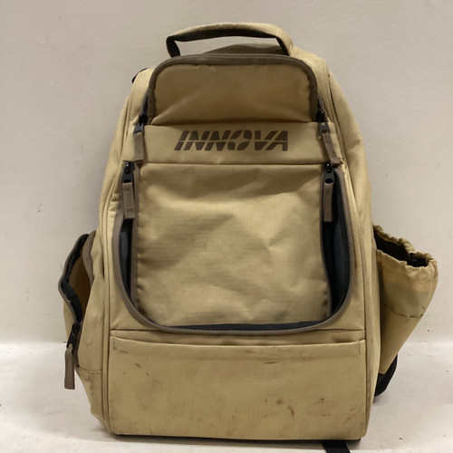 Vist Large View of Product Image Which is Used Innova Disc Golf Backpack Beige