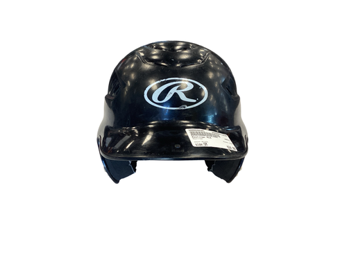Vist Large View of Product Image Which is Used Rawlings MLB Batting Helmet No Mask Black SM