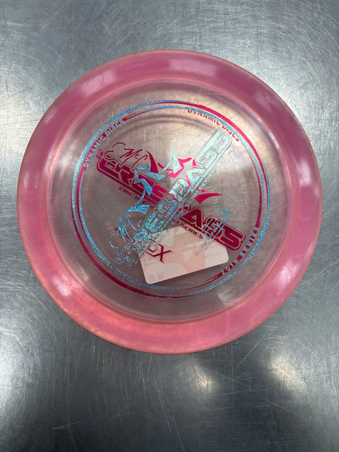 Vist Large View of Product Image Which is Used Dynamic Discs LUCID X TRESPASS Disc Golf Driver Pink