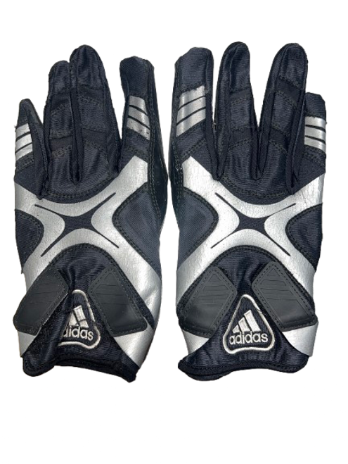 Vist Large View of Product Image Which is Used Adidas ADIDAS RECIEVER GLOVES FB Gloves Black XL