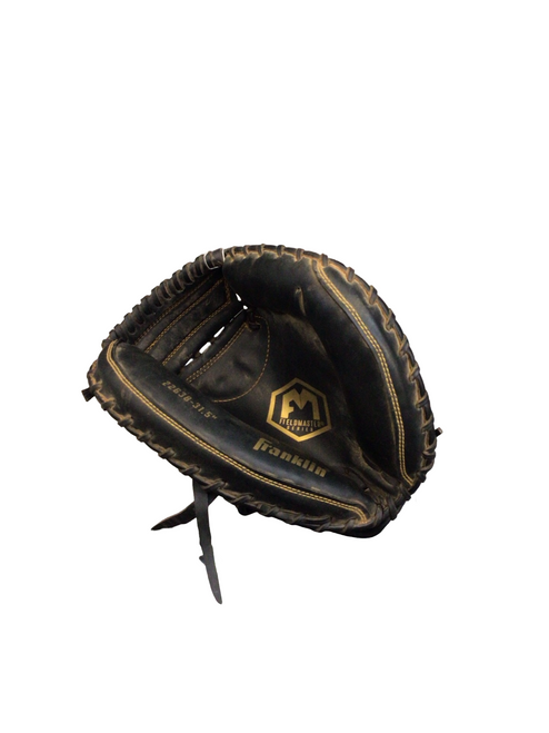 Vist Large View of Product Image Which is Used Franklin FIELDMASTER SERIES BB/SB Catchers RH Throw Black 31 1/2"