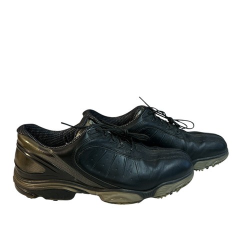 Vist Large View of Product Image Which is Used Foot Joy Mens Golf Shoes Black Senior 10