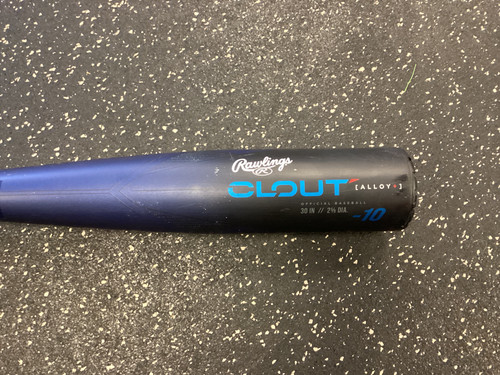 Vist Large View of Product Image Which is Used Rawlings RUS3C10 BB/SB USA 2 5/8 Bat 30"