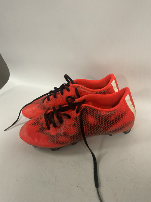 Vist Large View of Product Image Which is Used Adidas Soccer Cleats Red Senior 6.5
