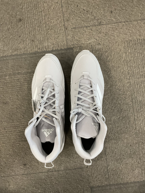 Vist Large View of Product Image Which is Used Adidas ICON BOUNCE BB/SB Cleats Grey Senior 16