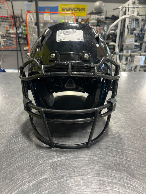 Vist Large View of Product Image Which is Used Schutt BLACK FB Helmet Black SM