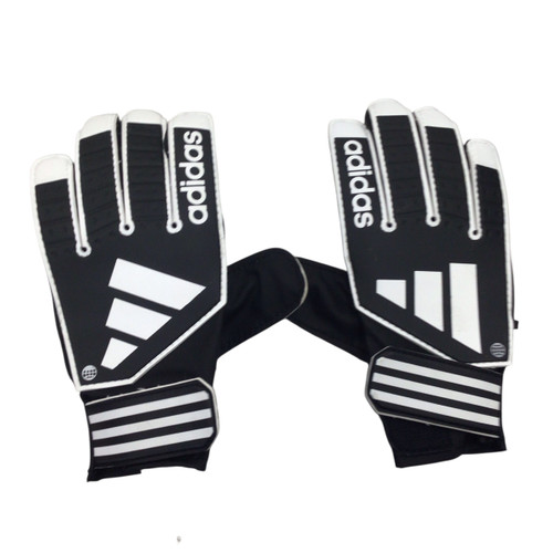 Vist Large View of Product Image Which is Used Adidas KEEPER GLOVES Soccer Goalie Gloves Black 6
