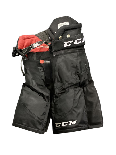 Vist Large View of Product Image Which is Used CCM FT4 PRO Junior Pant Black LG
