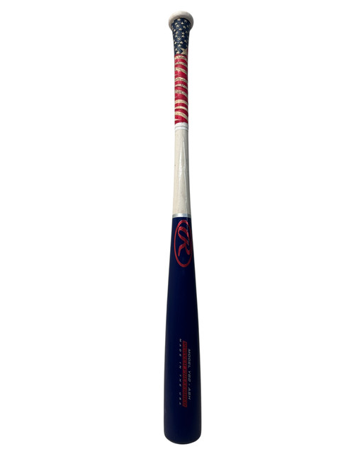 Vist Large View of Product Image Which is Used Rawlings Y62 ASH BB/SB Wood Bat 28"