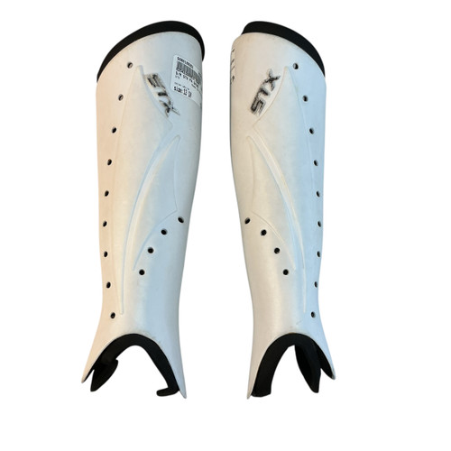 Vist Large View of Product Image Which is Used STX S/M STX FH SHINS FH Shin Guards White 13"