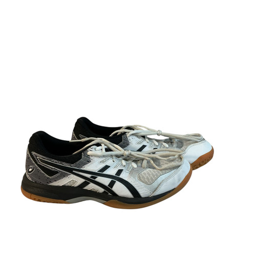 Vist Large View of Product Image Which is Used Asics FH Cleats White Senior 9