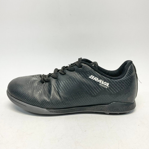 Vist Large View of Product Image Which is Used Brava TURF Soccer Cleats Black Senior 6.5
