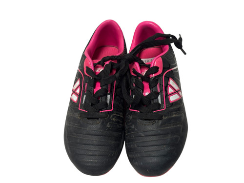 Vist Large View of Product Image Which is Used Vizari Avalon FG Soccer Cleats Black / Pink Youth 10.0