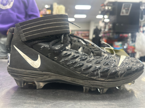 Vist Large View of Product Image Which is Used Nike FORCE PRO SAVAGE 2 WIDE Adult FB Cleats Black Senior 10.5