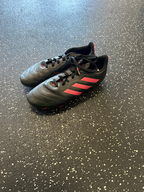 Vist Large View of Product Image Which is Used Adidas Soccer Cleats Black Senior 5