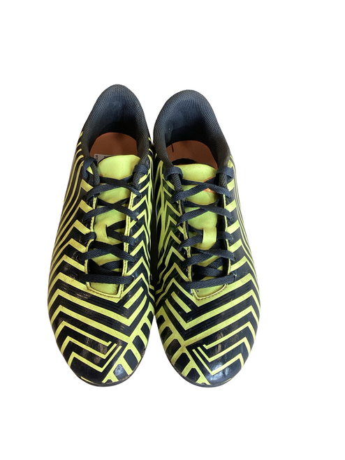 Vist Large View of Product Image Which is Used Adidas Soccer Cleats Black Senior 10