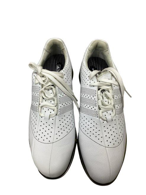 Vist Large View of Product Image Which is Used Adidas Mens Golf Shoes White Senior 7