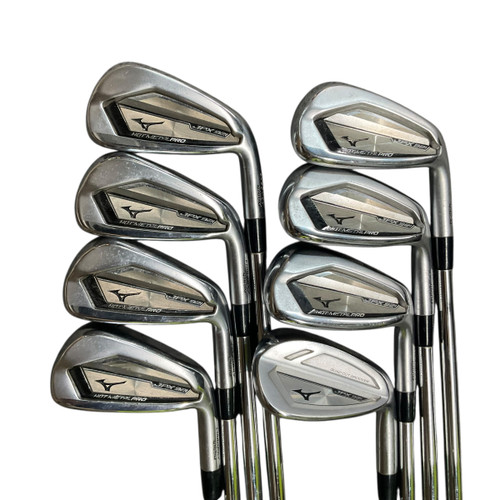 Vist Large View of Product Image Which is Used Mizuno JPX 921 HOT METAL PRO Mens Iron Set RH 4I-GW/AW
