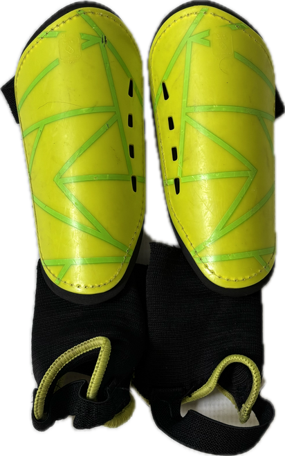 Vist Large View of Product Image Which is Used Soccer Shin Guards Youth Yellow LG