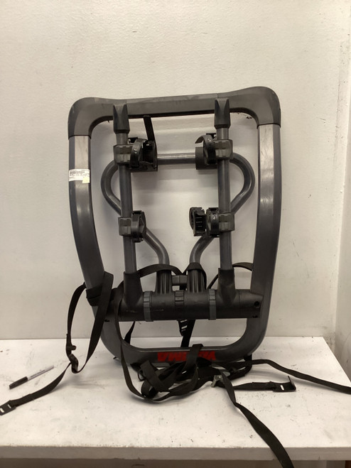 Used YAKIMA 2 BIKE CAR MOUNT Rear Mount Carrier Black 11443-S000197802 Vist Large View of Product Image Which is Used YAKIMA 2 BIKE CAR MOUNT Rear Mount Carrier Black