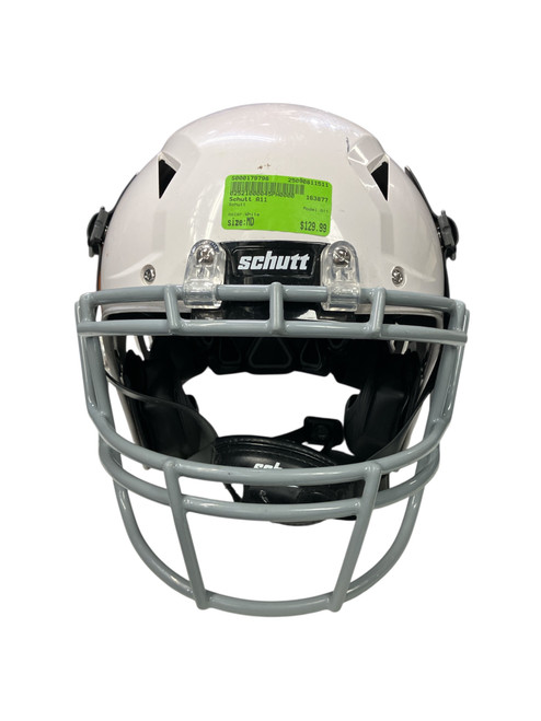 Vist Large View of Product Image Which is Used Schutt A11 FB Helmet White MD