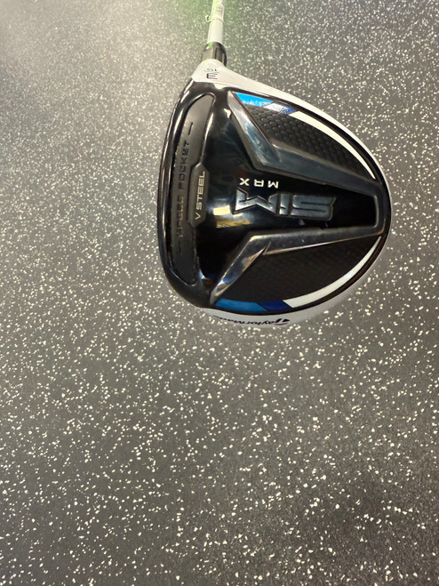 Vist Large View of Product Image Which is Used Taylormade SIM MAX Womens Fairway Wood RH 3 Wood