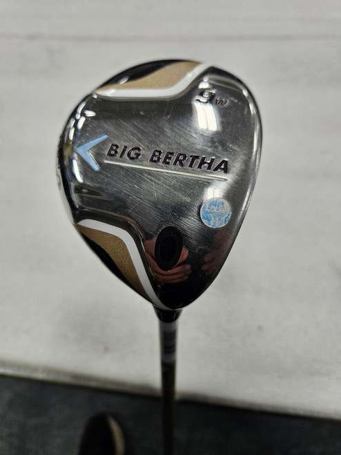 Vist Large View of Product Image Which is Used Callaway BIG BERTHA Womens Fairway Wood RH 9 Wood