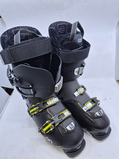 Vist Large View of Product Image Which is Used Salomon QST ACCESS 80 Mens DH Ski Boot Black 270 MP - M09 - W10