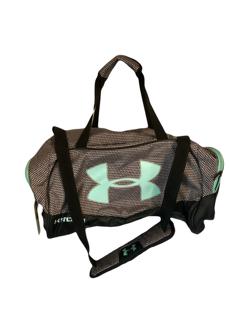 Vist Large View of Product Image Which is Used Under Armour Soccer Player Duffel Bag Grey